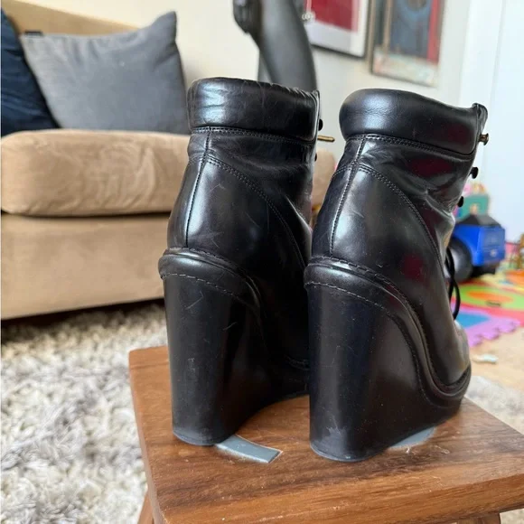 Marc By Marc Jacobs Black Heeled Boots - Picture 3 of 5